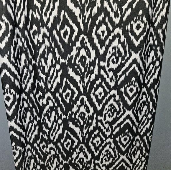 Valerie Stevens Womans Maxi Black/White Skirt Size Xl - Picture 8 of 12